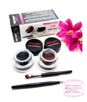 เจลเขียนคิ้ว เจลอายไลเนอร์ 2ตลับกันน้ำ24ชม Music Flower 24 Hours Longwear Gel Eyeliner ที่เขียนคิ้ว อายไลเนอร์