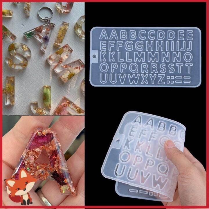 Cetakan Resin Huruf Alfabet Abjad Alphabet Word Tatakan Wadah Bahan ...