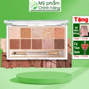 Phấn Mắt CLIO 02 Pro Eye Palette Brown Choux 10 Ô Tông Đồng Cực Kì Trendy