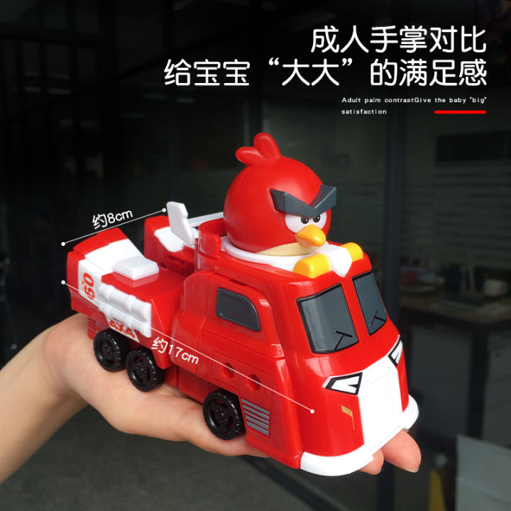 original-angry-birds-2-catapult-transform-vehicleman-deformation-robot-car-red-chuck-action-figure-ของเล่นเด็กของขวัญ