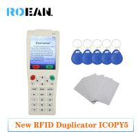 ICOPY5 Smart Chip Reader Rfid Badge Clone Duplicator 13.56mhz Key Copier Nfc 1k S50 Writer 125khz Token Ic Id Card Programmer TV Remote Controllers