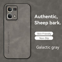 Oppo Reno9/Reno9 Pro/Reno9 Pro Plus/Reno8 T 5G/A1 Pro/Reno8 T 4G/Reno8/Reno8 Pro/Reno8 Pro Plus/Reno7 4G/Reno7 5G/Reno7 Pro 5G/Reno7 SE 5G Case,Authentic Sheep Bark Leather Anti-Fingerprints Case