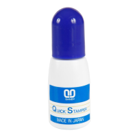 SANBY ซันบี้ หมึกเติมตรายาง Quick Stamper สีน้ำเงิน 10 ซีซี จำนวน 1 ขวด