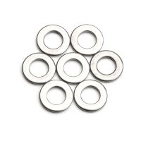 100 Pcs M6 Stainless Steel Mesin Cuci Polos Ring Gasket Datar Mesin Cuci Sekrup Gasket Logam untuk Aksesoris Hardware