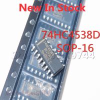 10 Buah/lot 74HC4538 74HC4538D SMD SOP-16ชิป Logika Dalam Stok IC Asli Baru