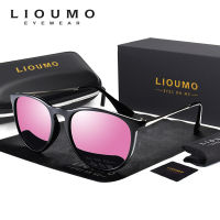 LIOUMO Fashion Cat Eye Sunglasses Women Polarized Glasses Men Vintage Luxury nd Designer Goggles Trendy Shades gafas de sol