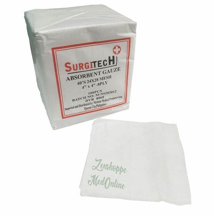 SURGITECH Non Sterile Gauze Pad (4x4) | Lazada PH