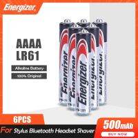 【】 Invitar Solution 6ชิ้น/ล็อต Energizer AAAA 1.5V LR61 E96อัลคาไลน์สำหรับปากกาสไตลัสปากกาสัมผัสหูฟังบลูทูธ LR8D425 MN2500 MX2500