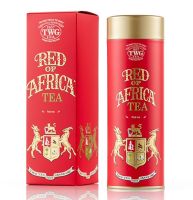 TWG Red of Africa Tea Rooibos Tea Blend Loose Leaf Tin 100g. ทีดับเบิ้ลยูจี เรด ออฟ แอฟริกา ใบชา กระป๋อง