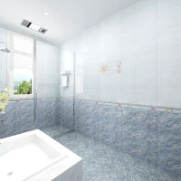 Spot parcel post Foshan Bathroom Tile Asive Floor Tile Kitchen Wall Tile 300x600 Floor Tile New Blue Color Mediterranean