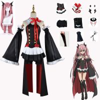 Seraph Of The End Owari No Seraph Krul Tepes Cosplay Costumes Uniform  Anime Witch Vampire Halloween Outfits Clothes For Girl