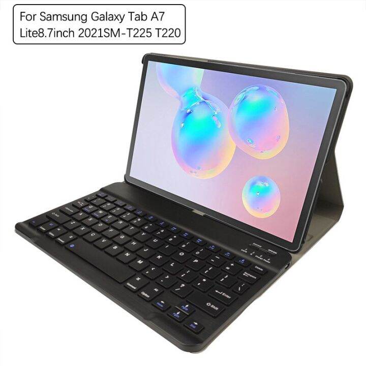 Detachable Bluetooth Keyboard Case for Samsung Galaxy Tab A7