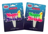 Birthday candle รูปเทียน S007( 1 แพ็ค/ 10 ชิ้น)  เทียนปาร์ตี้วันเกิด เทียนปักเค้ก เหมาสมกับทุกวัย พร้อมส่ง