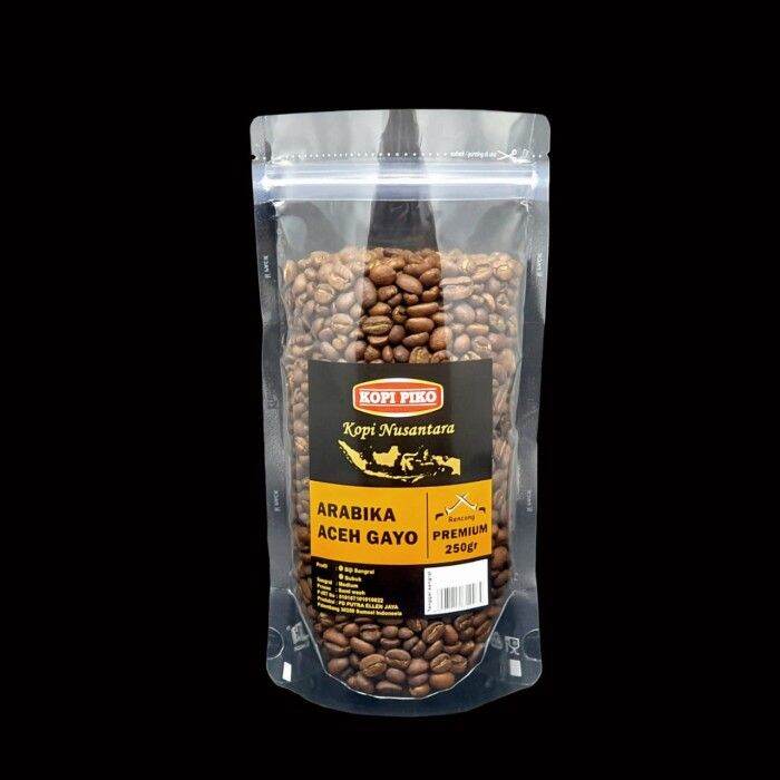 KOPI BIJI ARABIKA ACEH GAYO ROASTED BEANS C…