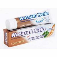 ของแท้  Constanta Natural Herbs Toothpaste ขนาด 100 กรัม ยาสีฟันคอนสแตนต้า ยาสีฟันเนเชอรัล เฮิร์บ เพื่อสุขภาพฟันที่ดีขึ้น