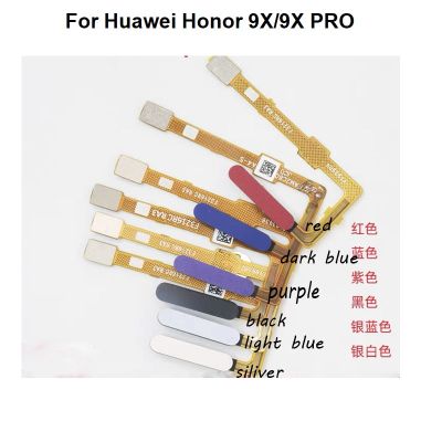 Original New For Huawei Honor 9X / Honor 9X Pro Fingerprint Sensor Touch ID Scanner Connector Home Button Menu Flex Cable