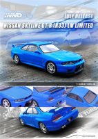 INNO 1:64 NISSAN SKYLINE GT-R (R33) LM รถโมเดล Diecast จำกัด