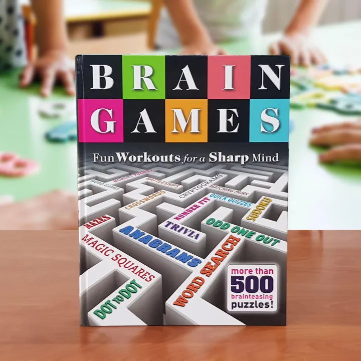 Brain Games: Fun Workouts for a Sharp Mind Hardcover | Lazada PH