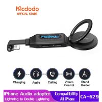 Mcdodo Lightning Audio Adapter Support Microphone Games For Iphone 14 Pro Max 13 12 11 Xr 8 7