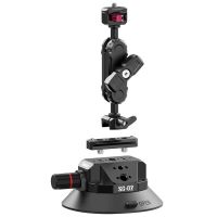 Ulanzi SC-02 Suction Cup Mount (4.5") ขาตั้งกล้อง ติดกระจกรถยนต์ ขาตั้งกล้องโกโปร ฝากระโปรงรถ วัสดุอลูมิเนียม ถ่าย VDO