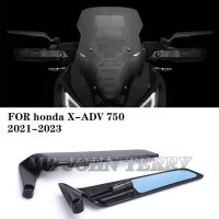 อุปกรณ์เสริมสำหรับฮอนด้า X-ADV750 XADV750 XADV 2021 2022อุปกรณ์เสริมรถจักรยานยนต์กระจกมองหลังหมุนปรับได้อลูมิเนียม CNC