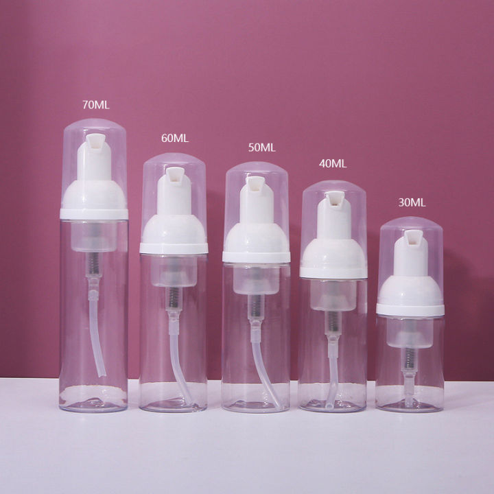 foam-pressure-pump-bottle-cosmetic-bottles-waterproof-split-bottle-facial-cleansing-milk-split-bottle-transparent-bottle-mousse-split-bottle