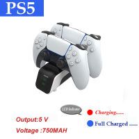 PS5 Dual USB Handle Fast 5V 720MAHแท่นชาร์จStation StandสำหรับPlay Station 5 PS5อุปกรณ์เล่นเกมจอยแพดจอยสติ๊ก