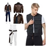 {AH Department Store}Solo A Wars Story Han คอสเพลย์แจ็คเก็ตกางเกงเสื้อกั๊กชุดฮาโลวีน Carnival ชุดเข็มขัด Harness Set