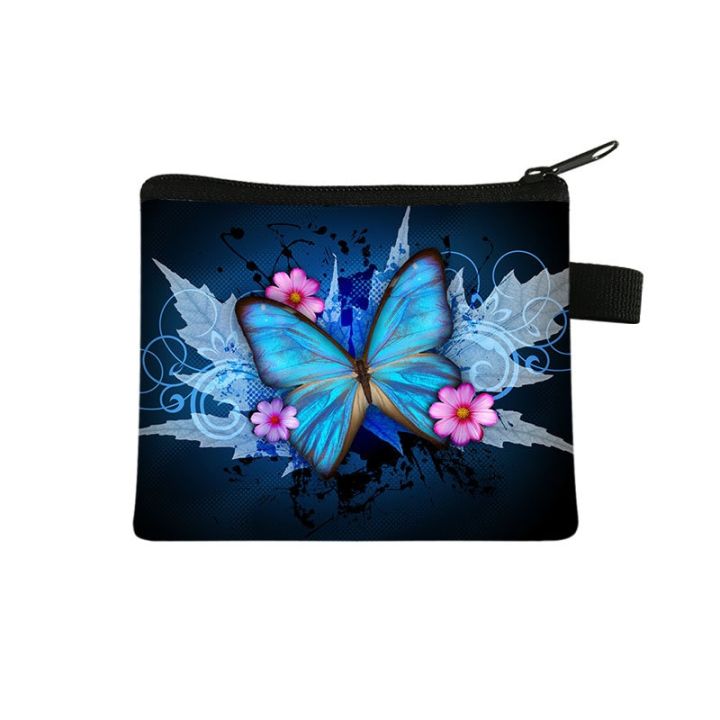 cc-new-butterfly-printed-childrens-zero-wallet-student-portable-card-bag-coin-key-storage-bag-polyester-hand-bag-luxury-purse