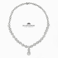 สร้อยคอเพชร Floral Diamond Necklace