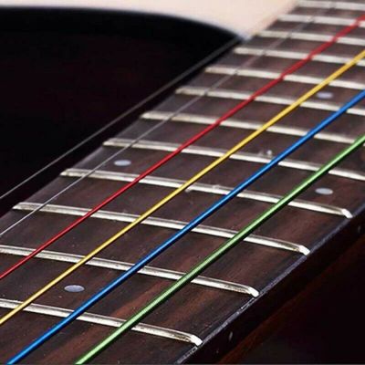 6pcs Rainbow Colorful Guitar Strings 1 6 E A for Classical Classic Guitar Strings Classic Acoustic Folk Guitar Parts Accessories
