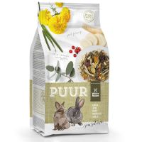 อาหารกระต่ายPUUR Rabbit Sensitive สูตรดาวเรือง หัวผักกาด ช่วยระบบย่อยและทางเดินปัสสาวะ(800g./3kg.)