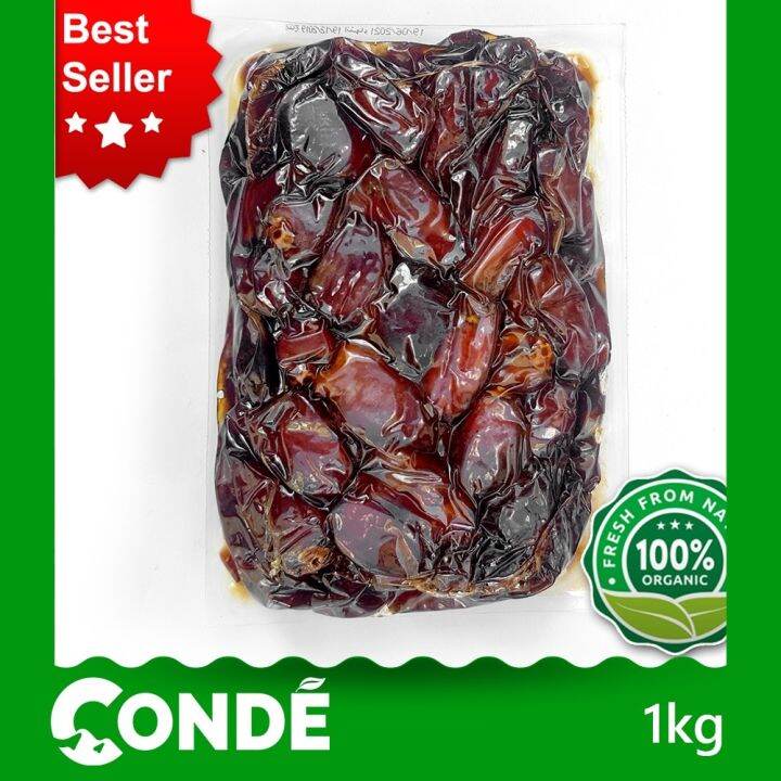 1KG Dates Fruits Saudi Pressed Vacuum Sealed Long Expiry Date Year 2023