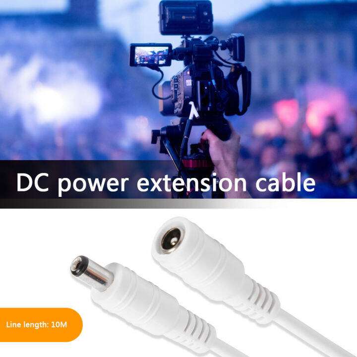 dc-power-ส่วนต่อขยายสายเคเบิ้ล-5-5x2-1-มิลลิเมตรชายหญิงสายไฟสำหรับกล้องวงจรปิดเครื่องใช้ในบ้าน