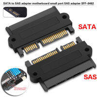 ใหม่ SAS 29ขาหญิงไปยัง22pin SATA ตัวเชื่อมต่อตัวผู้อะแดปเตอร์สำหรับ Windows