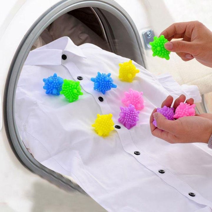a-shack-ลูกบอลพีวีซี-bola-laundry-แข็งสำหรับทำความสะอาดรูปปลาดาว10ชิ้น-ชุดแบบนำกลับมาใช้ใหม่ได้อุปกรณ์ที่กันเสื้อผ้าทำให้นิ่มสำหรับใช้ในครัวเรือน