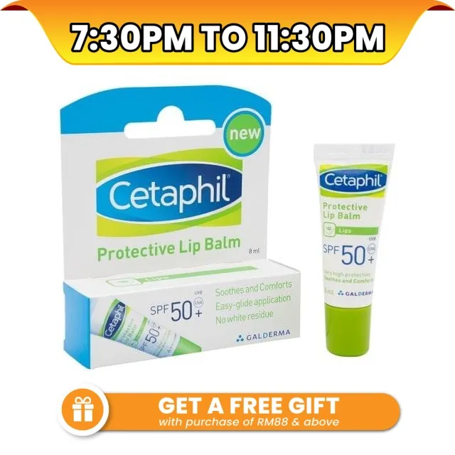 Cetaphil Protective Lip Balm SPF 50 - 8g | Lazada