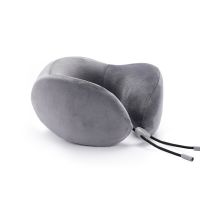 U-shaped Pillow Office Travel Lunch Break Airplane Pillow Neck Pillow Four Season Memory Cotton U-shaped Memory Foam Pillow Travel pillows