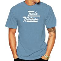 Tamla Motown เสื้อยืดคอกลมผ้าคอตตอน100% พิมพ์ลายแฟชั่นแขนลำลองขาสั้นเสื้อยืดผ้าฝ้ายใหม่ฤดูร้อน