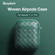Ốp Dệt Sanptoch BV, Đối Với Apple AirPods 2 1 Ốp Chống Sốc Silicon Mềm Cho thumbnail