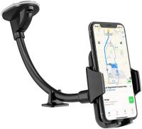 Windshield Car Phone Mount Universal Cell Phone Holder Car Long Arm Holder for iPhone 12