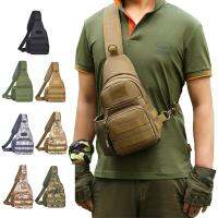 Hot sell Men Tactical Shoulder Bag Hiking Backpack Nylon Outdoor Hunting Camping Fishing Molle Army Trekking Military Chest Sling Bag