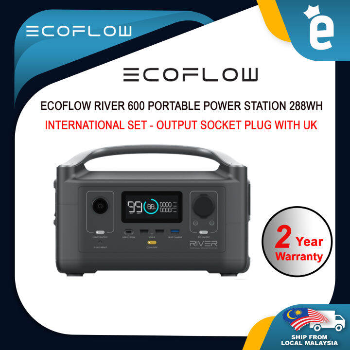 EcoFlow RIVER 600 Portable Power Station 220V 600W mobile power Great