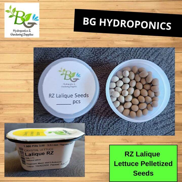 (BG) Lalique RZ Lettuce Pelletized Seeds (Repacked)☚ Lazada PH