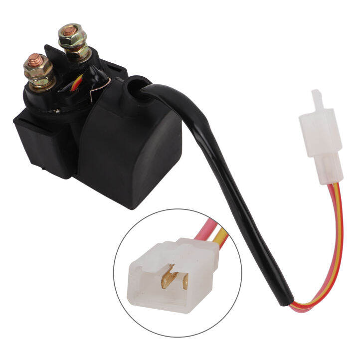 ATV Starter Solenoid, Starter Relay Easy for 4 Wheelers Go Karts Dirt