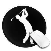 Golf - Round Mouse Pad