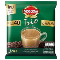 [Hot Promotion] มอคโคน่าทรีโอเอสเปรสโซ่กาแฟปรุงสำเร็จชนิดผง 18กรัม แพค 40ซอง เก็บปลายทางได้