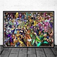 Jojo S ผจญภัยแบบแปลกประหลาดแอคชั่นญี่ปุ่นอะนิเมะเด็กภาพวาดการ์ตูนโปสเตอร์และภาพพิมพ์ศิลปะภาพติดผนัง69F 0717