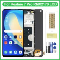 6.4 39; 39; Original For Oppo Realme 7 Pro Lcd Display Touch Screen Digitizer Assembly for Realme 7Pro RMX2170 RMX2176 LCD With Frame