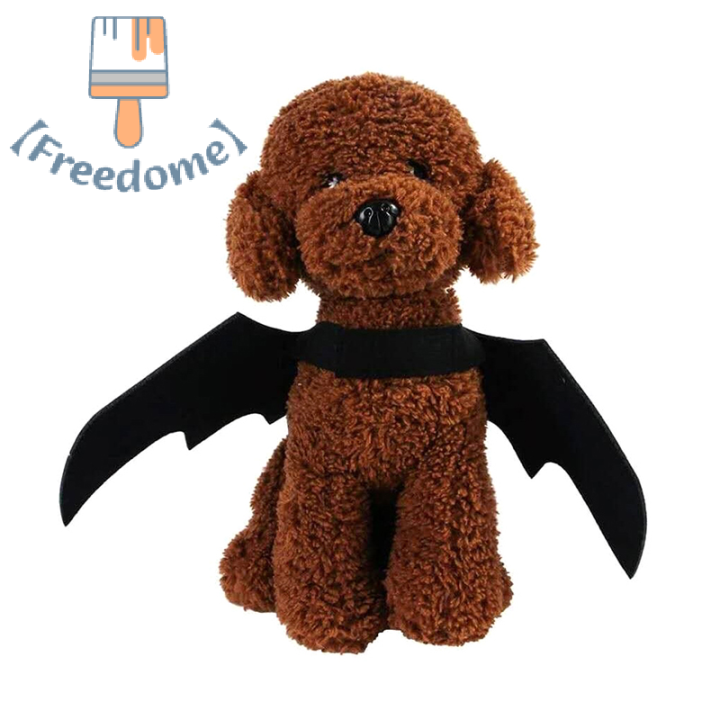 freedome-ใหม่สัตว์เลี้ยงสุนัขแมวค้างคาวปีกคอสเพลย์-prop-halloween-ชุดแฟนซีเครื่องแต่งกายปีกเครื่องแต่งกายภาพ-props-headwear